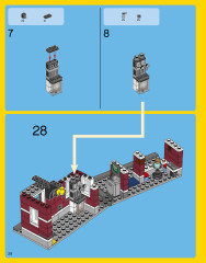 LEGO 31026 instructions page 28 – build guide