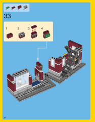 LEGO 31026 instructions page 34 – build guide