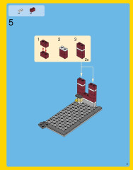 LEGO 31026 instructions page 5 – build guide