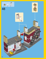 LEGO 31026 instructions page 50 – build guide