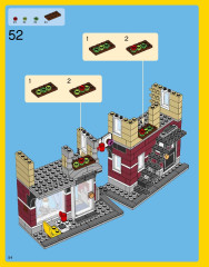 LEGO 31026 instructions page 54 – build guide