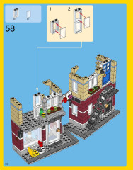 LEGO 31026 instructions page 60 – build guide