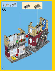 LEGO 31026 instructions page 62 – build guide