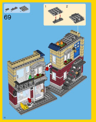 LEGO 31026 instructions page 72 – build guide