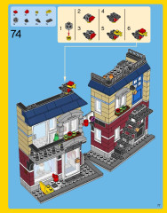 LEGO 31026 instructions page 77 – build guide