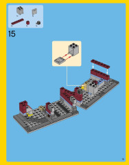 LEGO 31026 instructions page 15 – build guide