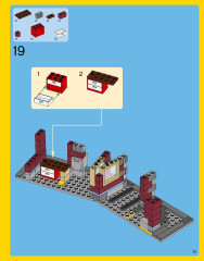 LEGO 31026 instructions page 19 – build guide