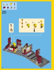 LEGO 31026 instructions page 20 – build guide
