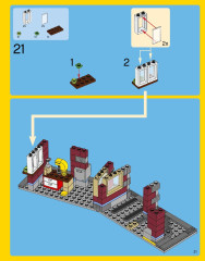 LEGO 31026 instructions page 21 – build guide