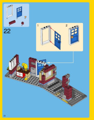 LEGO 31026 instructions page 22 – build guide