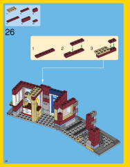 LEGO 31026 instructions page 26 – build guide