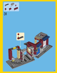 LEGO 31026 instructions page 31 – build guide