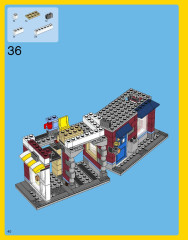 LEGO 31026 instructions page 40 – build guide