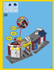 LEGO 31026 instructions page 43 – build guide