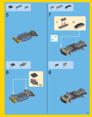 LEGO 31026 instructions page 73 – build guide