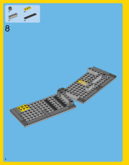LEGO 31026 instructions page 8 – build guide
