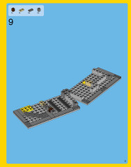 LEGO 31026 instructions page 9 – build guide