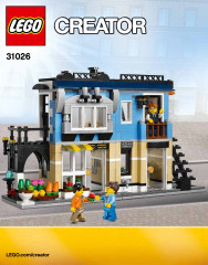LEGO 31026 instructions page 1 – build guide