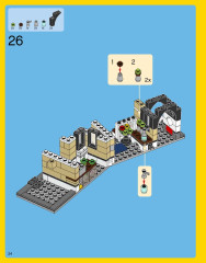LEGO 31026 instructions page 24 – build guide