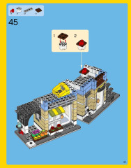LEGO 31026 instructions page 43 – build guide