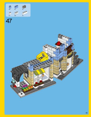 LEGO 31026 instructions page 45 – build guide