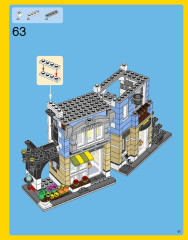 LEGO 31026 instructions page 61 – build guide