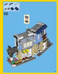 LEGO 31026 instructions page 65 – build guide