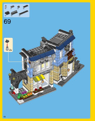 LEGO 31026 instructions page 68 – build guide