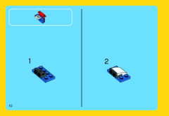 LEGO 31027 instructions page 10 – build guide