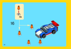 LEGO 31027 instructions page 14 – build guide