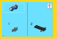 LEGO 31027 instructions page 2 – build guide