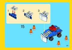 LEGO 31027 instructions page 23 – build guide
