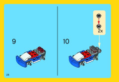 LEGO 31027 instructions page 28 – build guide