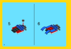 LEGO 31027 instructions page 4 – build guide