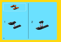 LEGO 31028 instructions page 10 – build guide