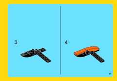 LEGO 31028 instructions page 11 – build guide