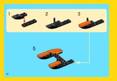 LEGO 31028 instructions page 12 – build guide