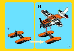 LEGO 31028 instructions page 13 – build guide