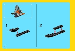 LEGO 31028 instructions page 14 – build guide