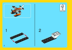 LEGO 31028 instructions page 2 – build guide