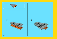 LEGO 31028 instructions page 22 – build guide