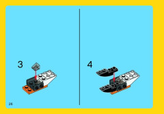 LEGO 31028 instructions page 26 – build guide