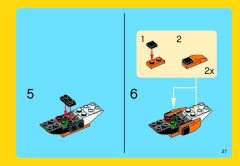 LEGO 31028 instructions page 27 – build guide