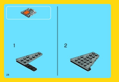 LEGO 31028 instructions page 28 – build guide