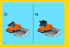 LEGO 31028 instructions page 34 – build guide