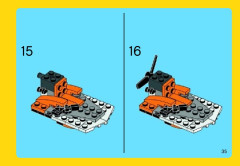 LEGO 31028 instructions page 35 – build guide