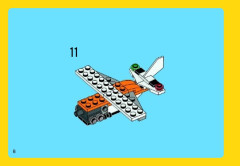 LEGO 31028 instructions page 8 – build guide