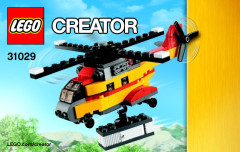 LEGO 31029 instructions page 1 – build guide