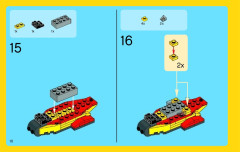 LEGO 31029 instructions page 10 – build guide