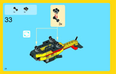 LEGO 31029 instructions page 28 – build guide